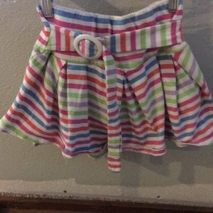 Girls Striped Skirt